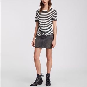 NWT All Saints Carme Tee size L- runs SM